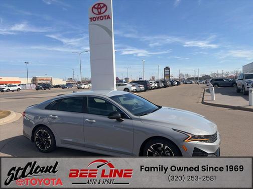 Wolf Gray 2023 Kia K5 GT-Line