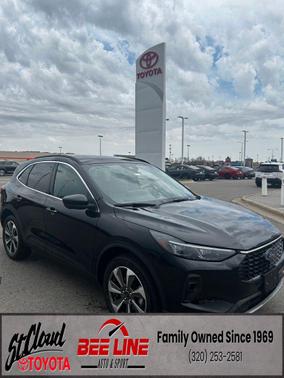 Agate Black Metallic 2024 Ford Escape Platinum