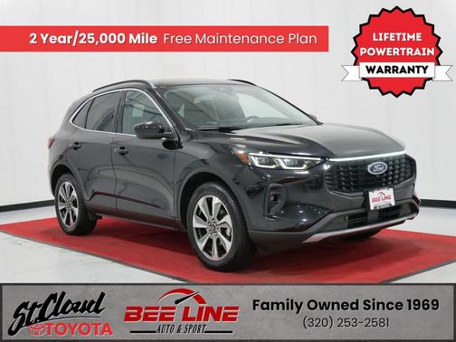 Agate Black Metallic 2024 Ford Escape Platinum