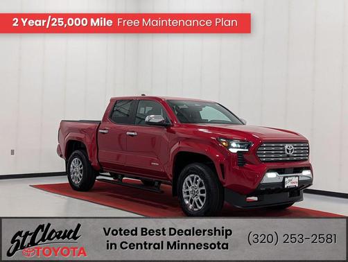 Supersonic Red 2026 Toyota Tacoma Limited
