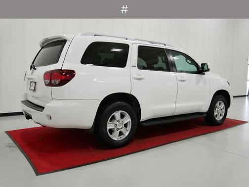 Super White 2019 Toyota Sequoia SR5