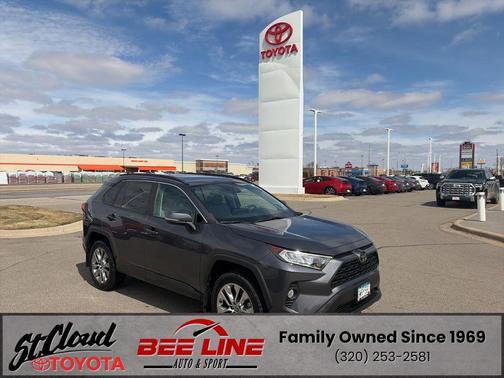 Magnetic Gray Metallic 2021 Toyota RAV4 XLE Premium