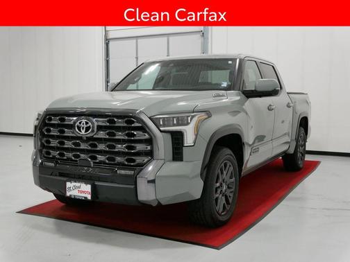 Lunar Rock 2025 Toyota Tundra Hybrid Platinum