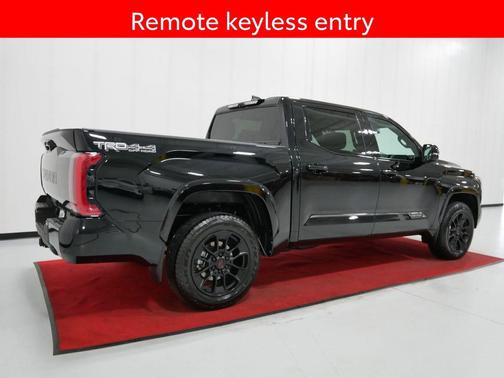 Midnight Black Metallic 2026 Toyota Tundra Platinum