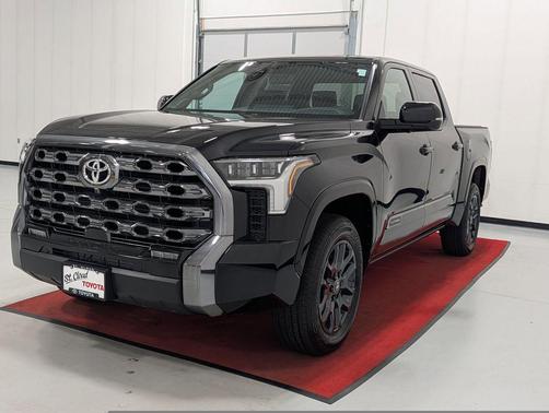 Midnight Black Metallic 2026 Toyota Tundra Platinum