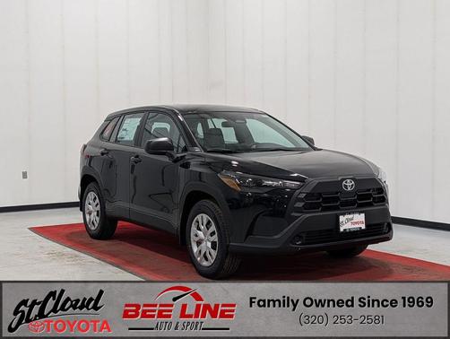 Jet Black 2026 Toyota Corolla Cross L SUV