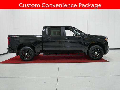 Black 2021 Chevrolet Silverado 1500 Custom