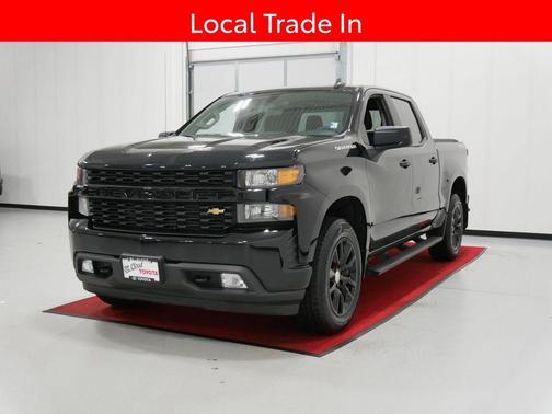 Black 2021 Chevrolet Silverado 1500 Custom