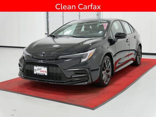 Midnight Black 2025 Toyota Corolla XSE
