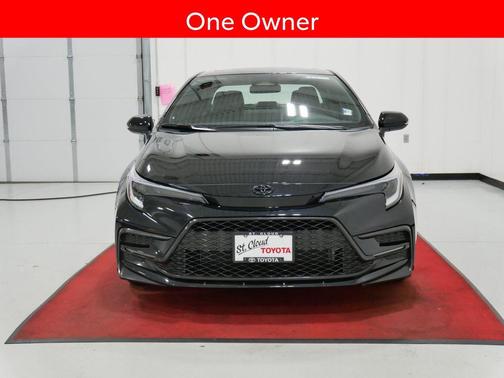 Midnight Black 2025 Toyota Corolla XSE
