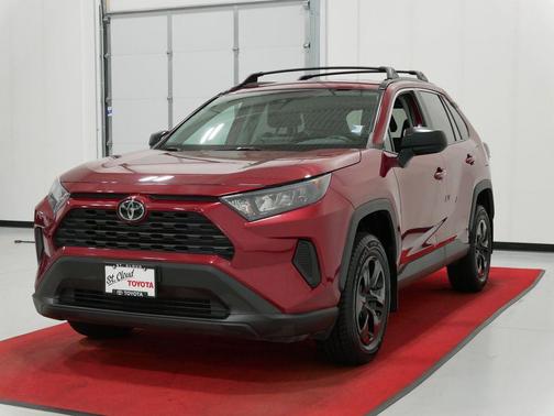 Ruby Flare Pearl 2019 Toyota RAV4 LE