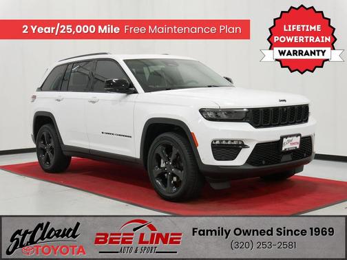 Bright White Clearcoat 2023 Jeep Grand Cherokee Limited