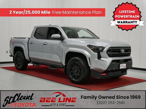 Celestial Silver Metallic 2025 Toyota Tacoma SR5 Truck