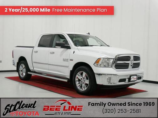 Bright White Clearcoat 2018 RAM 1500 Big Horn Truck