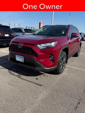Ruby Flare Pearl 2023 Toyota RAV4 Hybrid XLE Premium