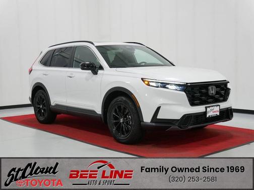 Platinum White Pearl 2024 Honda CR-V Hybrid Sport AWD