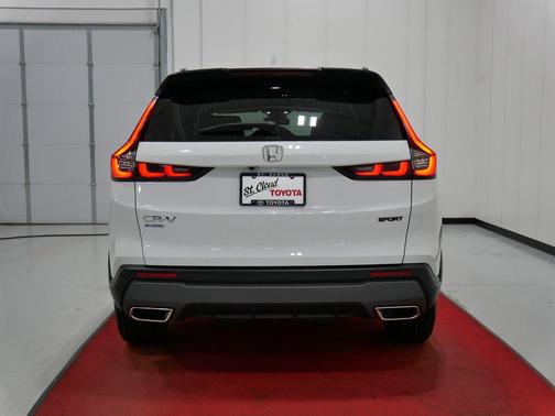 Platinum White Pearl 2024 Honda CR-V Hybrid Sport AWD