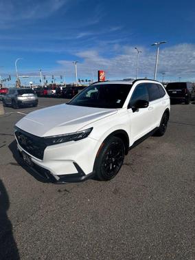 Platinum White Pearl 2024 Honda CR-V Hybrid Sport AWD