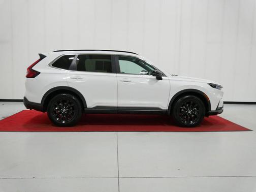 Platinum White Pearl 2024 Honda CR-V Hybrid Sport AWD