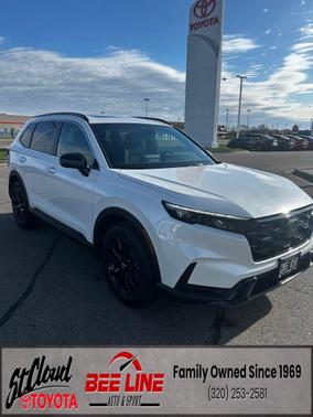 Platinum White Pearl 2024 Honda CR-V Hybrid Sport AWD