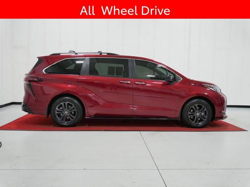 Ruby Flare Pearl 2024 Toyota Sienna XSE 7 Passenger