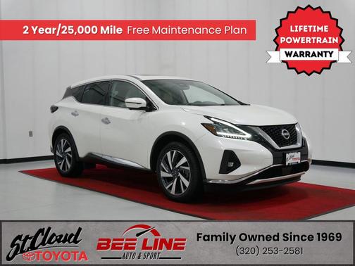 Pearl White 2023 Nissan Murano SL Intelligent AWD
