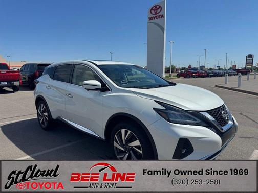 Pearl White 2023 Nissan Murano SL Intelligent AWD