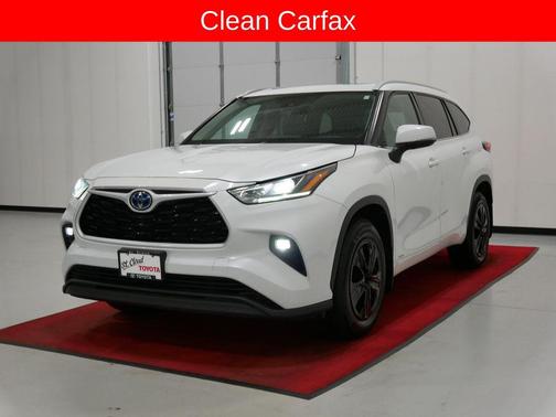 Wind Chill Pearl 2022 Toyota Highlander Hybrid XLE