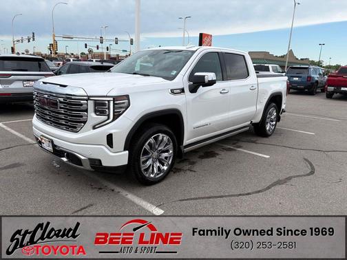 White Frost Tricoat 2023 GMC Sierra 1500 Denali