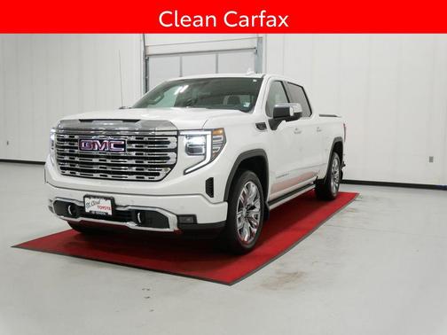 White Frost Tricoat 2023 GMC Sierra 1500 Denali