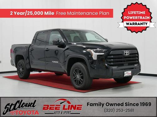 Midnight Black Metallic 2024 Toyota Tundra SR5