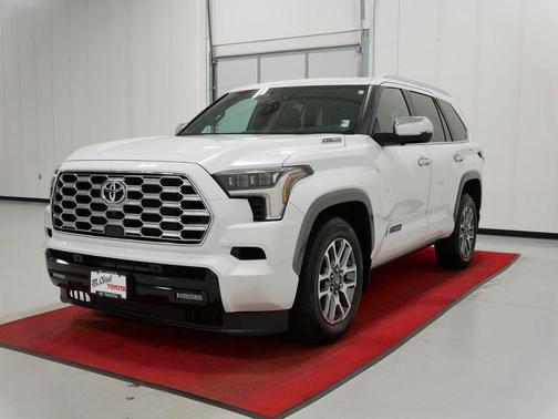 Wind Chill Pearl 2025 Toyota Sequoia 1794 Edition