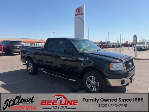 Black Clearcoat 2007 Ford F-150 XLT