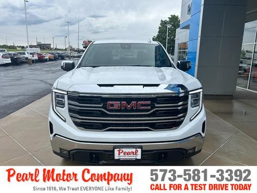 Summit White 2026 GMC Sierra 1500 SLT