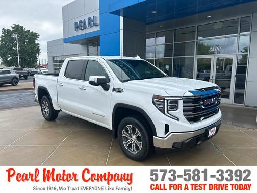 Summit White 2026 GMC Sierra 1500 SLT