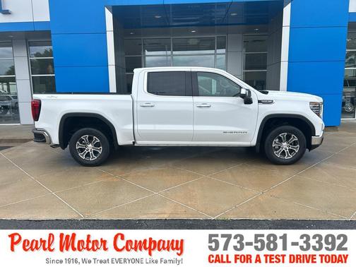 Summit White 2026 GMC Sierra 1500 SLT