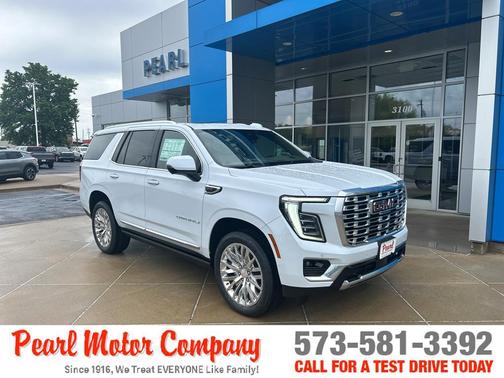 Glacier White 2026 GMC Yukon Denali