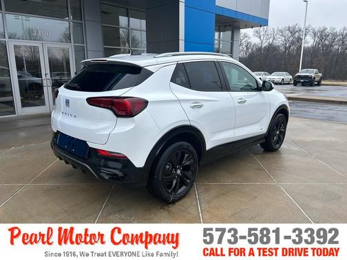 Summit White 2026 Buick Encore GX Sport Touring