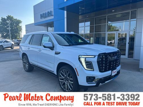 Glacier White 2026 GMC Yukon Denali Ultimate