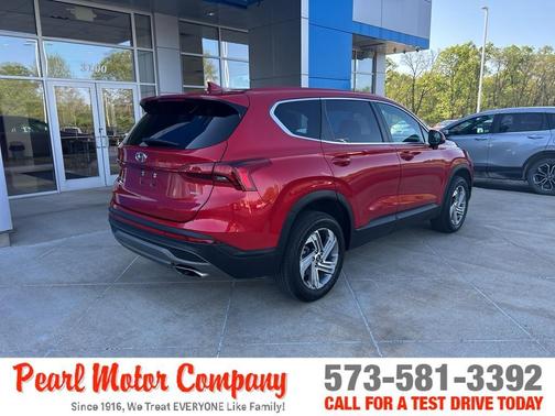 Calypso Red 2021 Hyundai SANTA FE SE