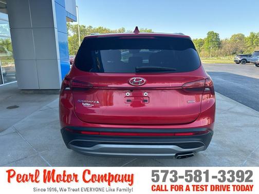 Calypso Red 2021 Hyundai SANTA FE SE