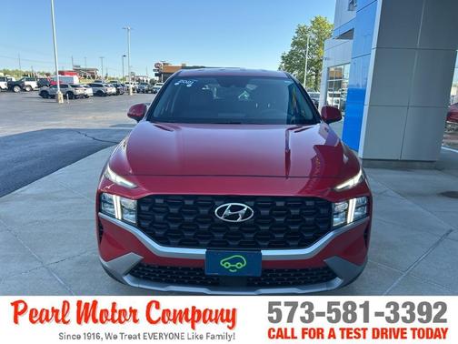 Calypso Red 2021 Hyundai SANTA FE SE