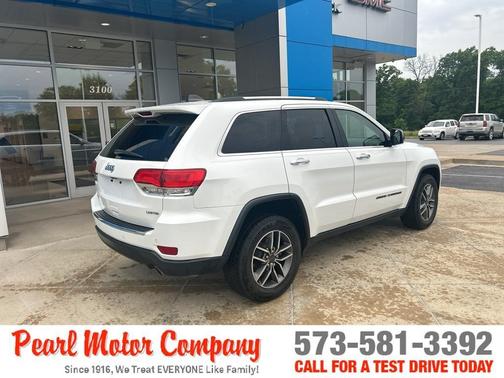 Bright White Clearcoat 2019 Jeep Grand Cherokee Limited