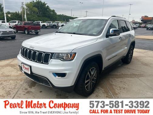 Bright White Clearcoat 2019 Jeep Grand Cherokee Limited
