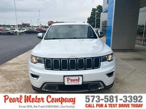 Bright White Clearcoat 2019 Jeep Grand Cherokee Limited
