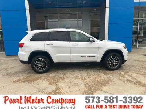 Bright White Clearcoat 2019 Jeep Grand Cherokee Limited