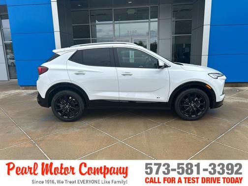 Summit White 2026 Buick Encore GX Sport Touring