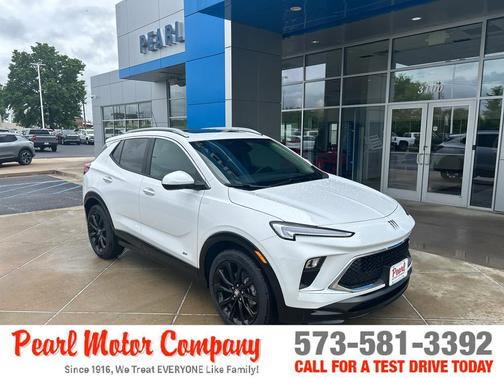 Summit White 2026 Buick Encore GX Sport Touring