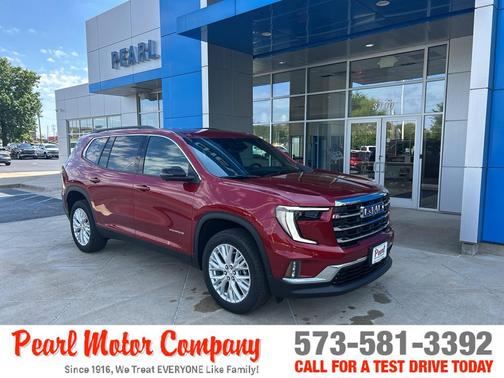 Volcanic Red 2026 GMC Acadia Elevation