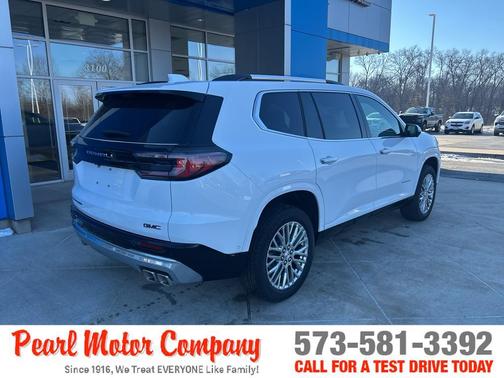 Summit White 2026 GMC Acadia Denali